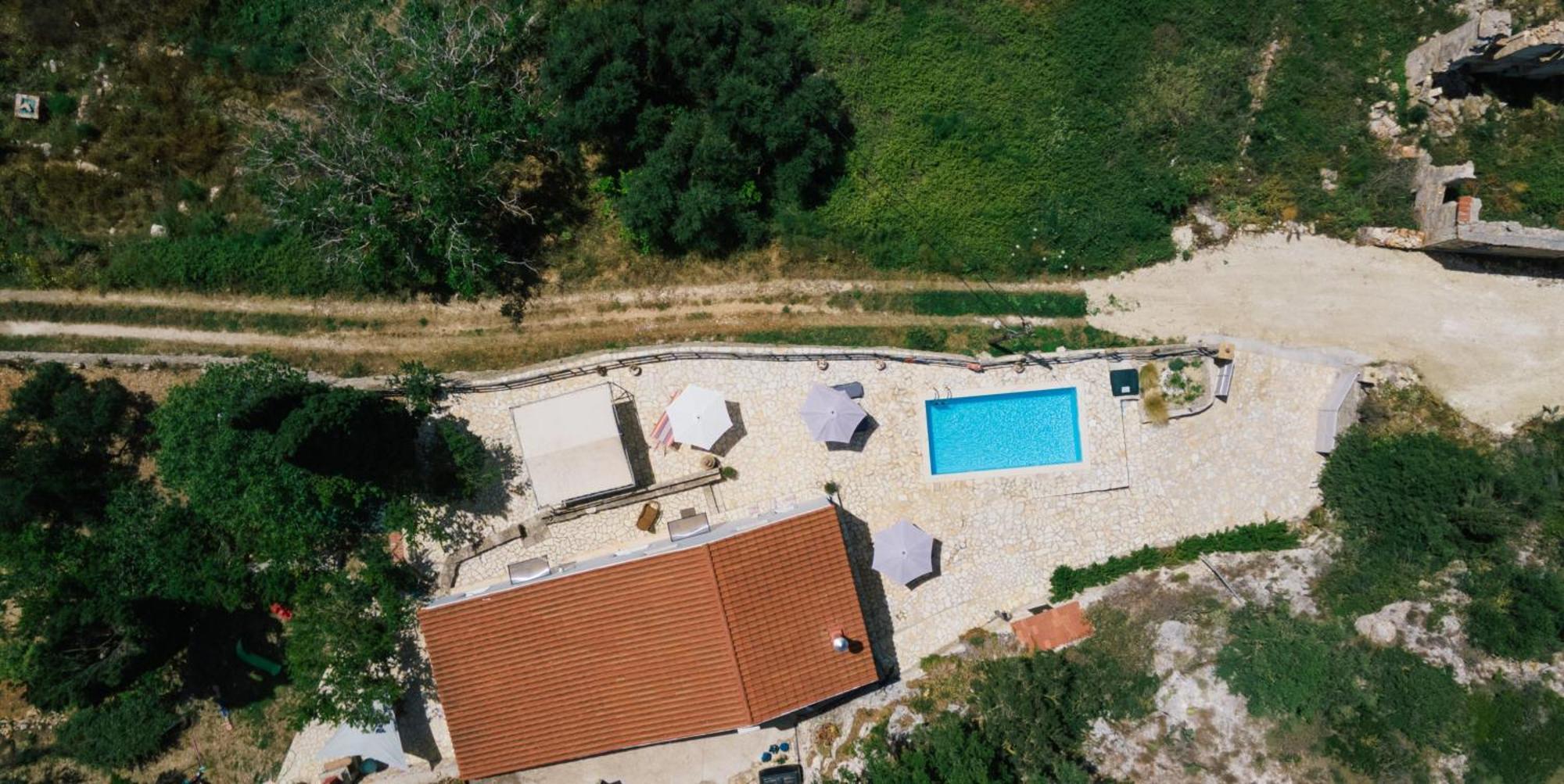 Villa Serenity Vóvikes Exterior foto